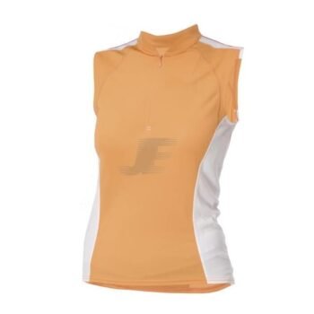 Women Tri Color Sleeveless Cycling Jersey