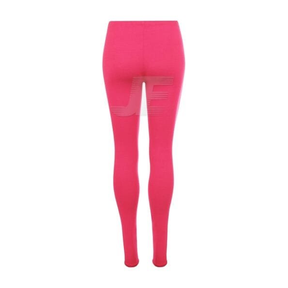 Women Pink 2 Panel Gym Wear & Yoga Workout Leggings