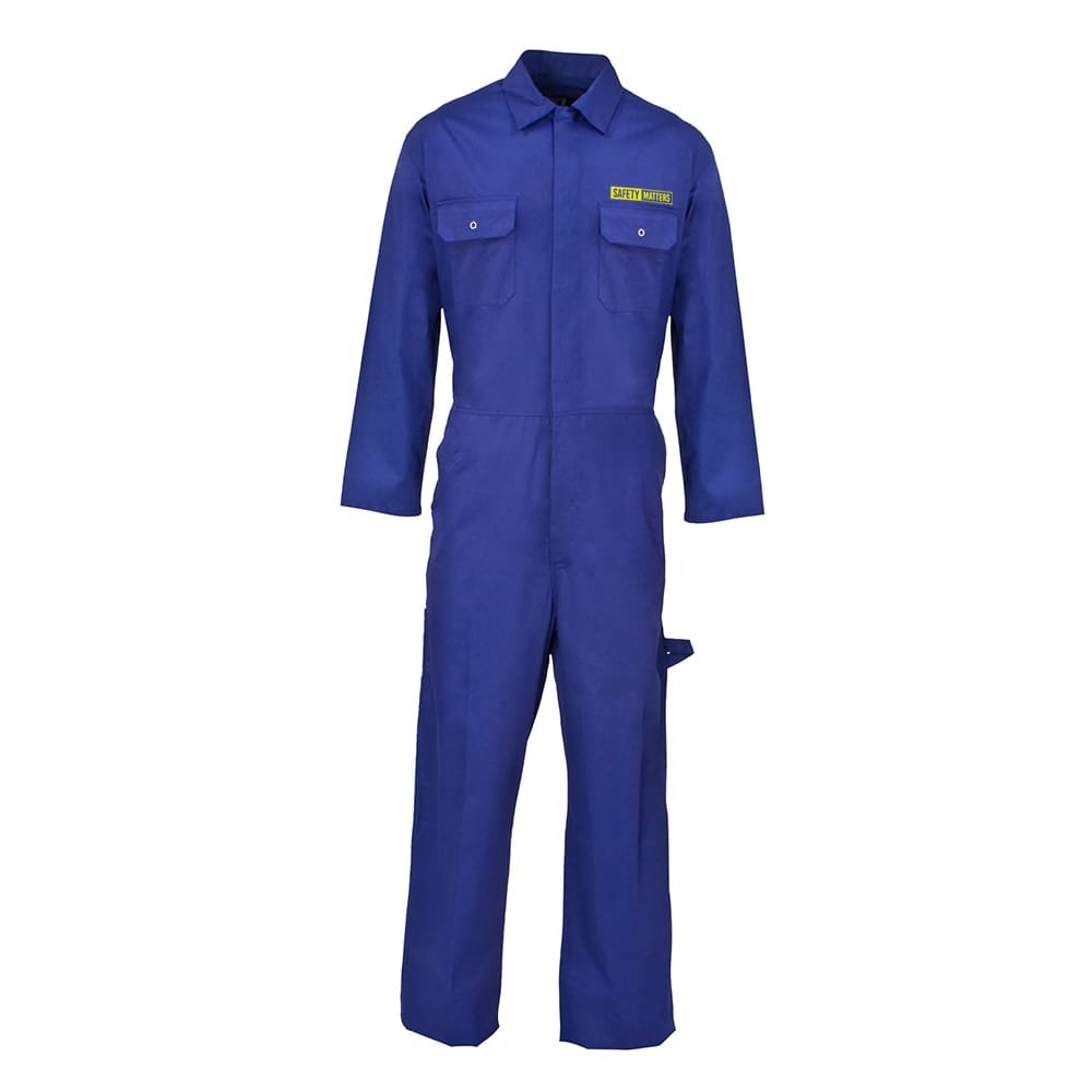 PC Fabric Industrial Safety Wear Work Coverall with Cargo Pockets