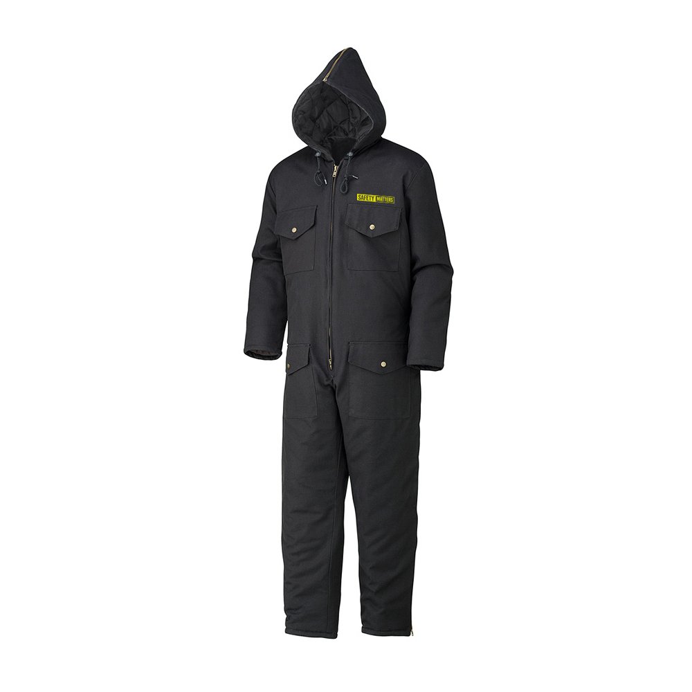 Cold Room Storage Coverall Hooded Work Suit Heavy Cotton
