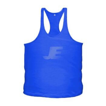 Men's Bodybuilding Clothing Royal Blue Y Back Tank Top