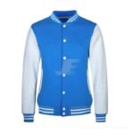 Customized Embroidery Patches Cotton Fleece College Jacket