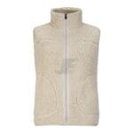 Women Full Zip Sleeveless Sherpa Fleece Vest