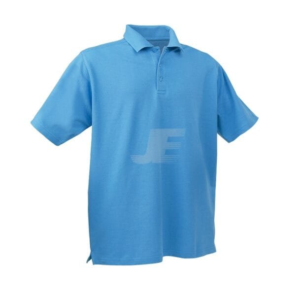 Blue Short Sleeve Kids Polo Shirt