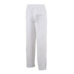 100% Polyester White Micro Jogging Trousers