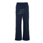 100% Polyester Navy Women Microfiber Jogging Trousers