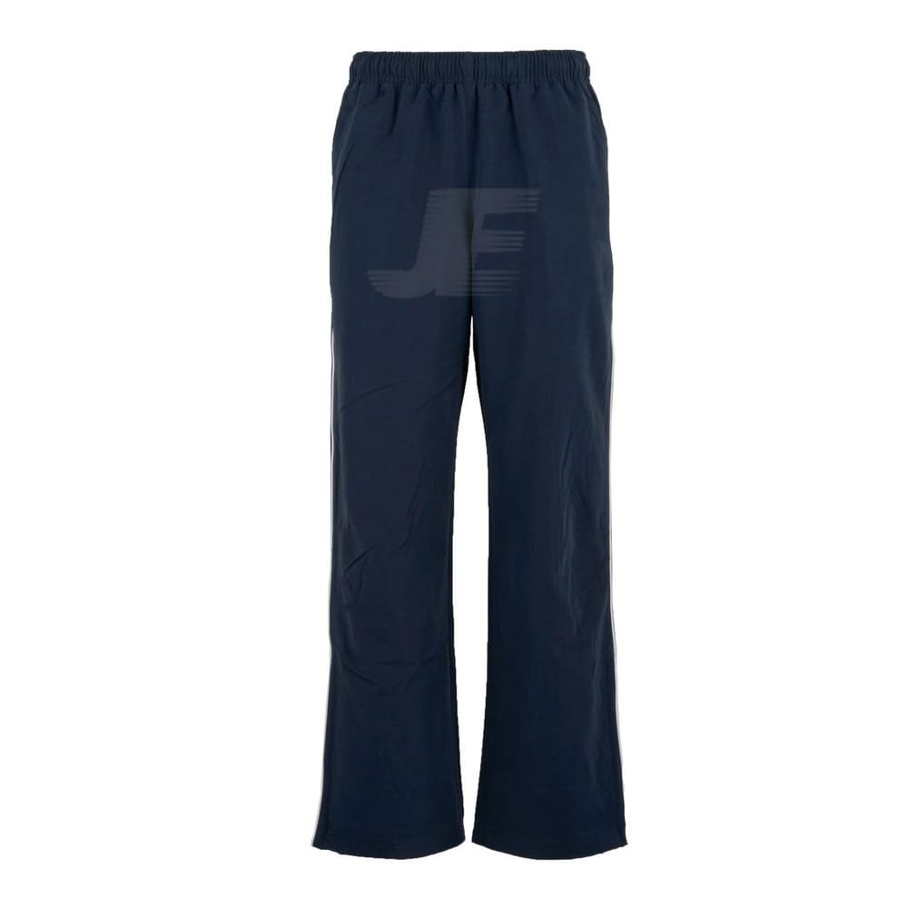 100% Polyester Navy Women Microfiber Jogging Trousers