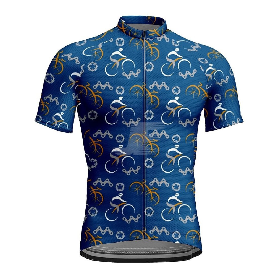 Custom Design Sublimation Printed Mesh Cycling Jersey