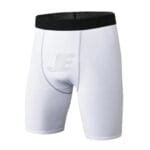 Mens Base Layers Heather Grey Compression Boxers Shorts