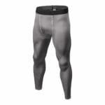 Mens Royal Blue Gym Workout Compression Tight Leggings