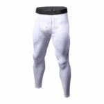 Mens Royal Blue Gym Workout Compression Tight Leggings
