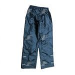 Black Multipurpose 100% Waterproof Cycling Rain Trousers