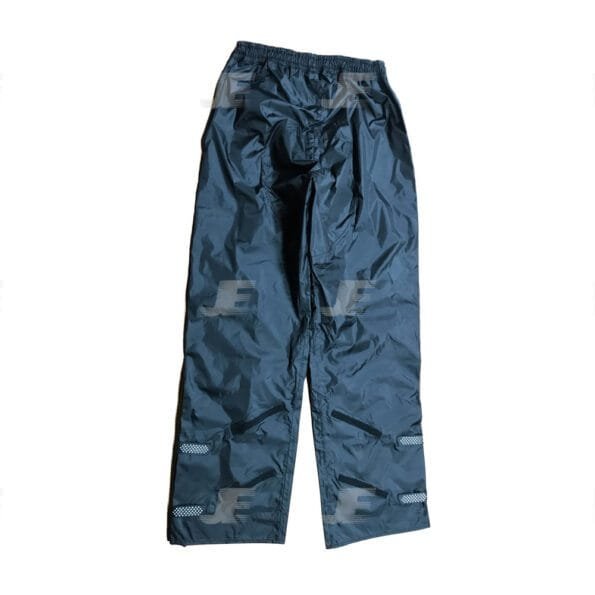Black Multipurpose 100% Waterproof Cycling Rain Trousers