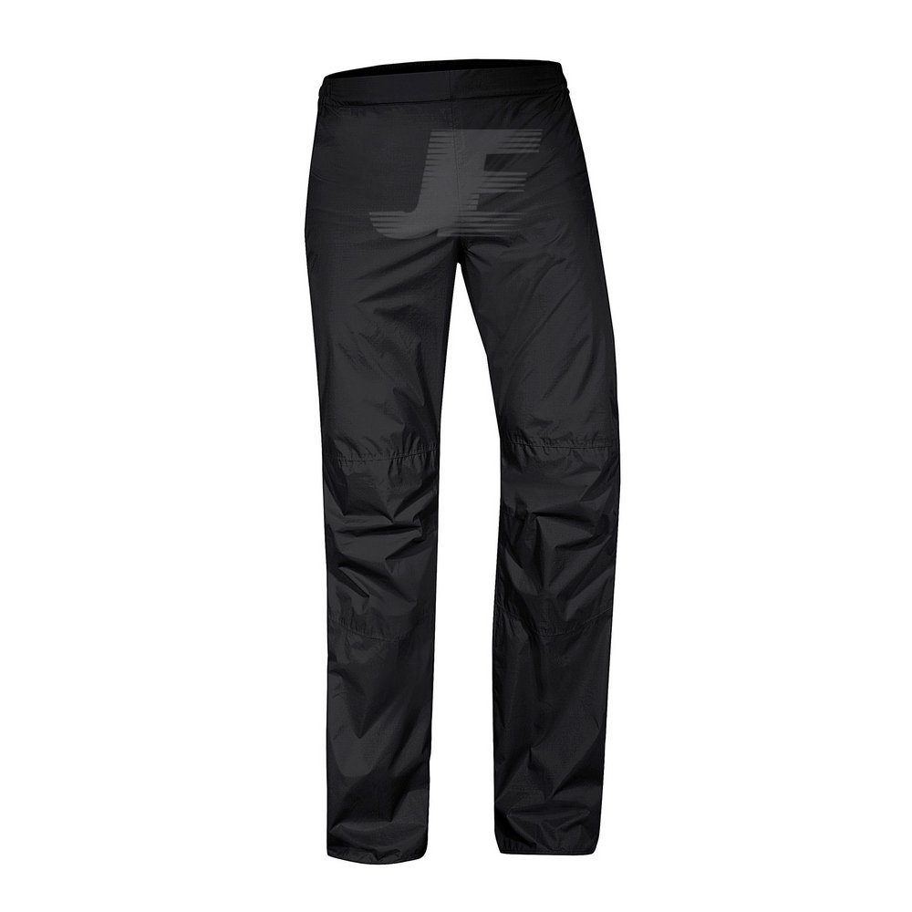Black Multipurpose Lightweight Waterproof Cycling Rain Trousers