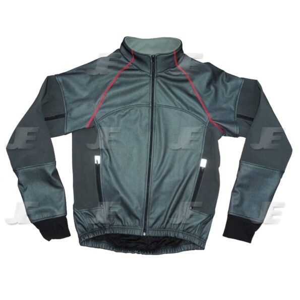 Mens Winter Windproof Textured Fabric Cycling Jacket