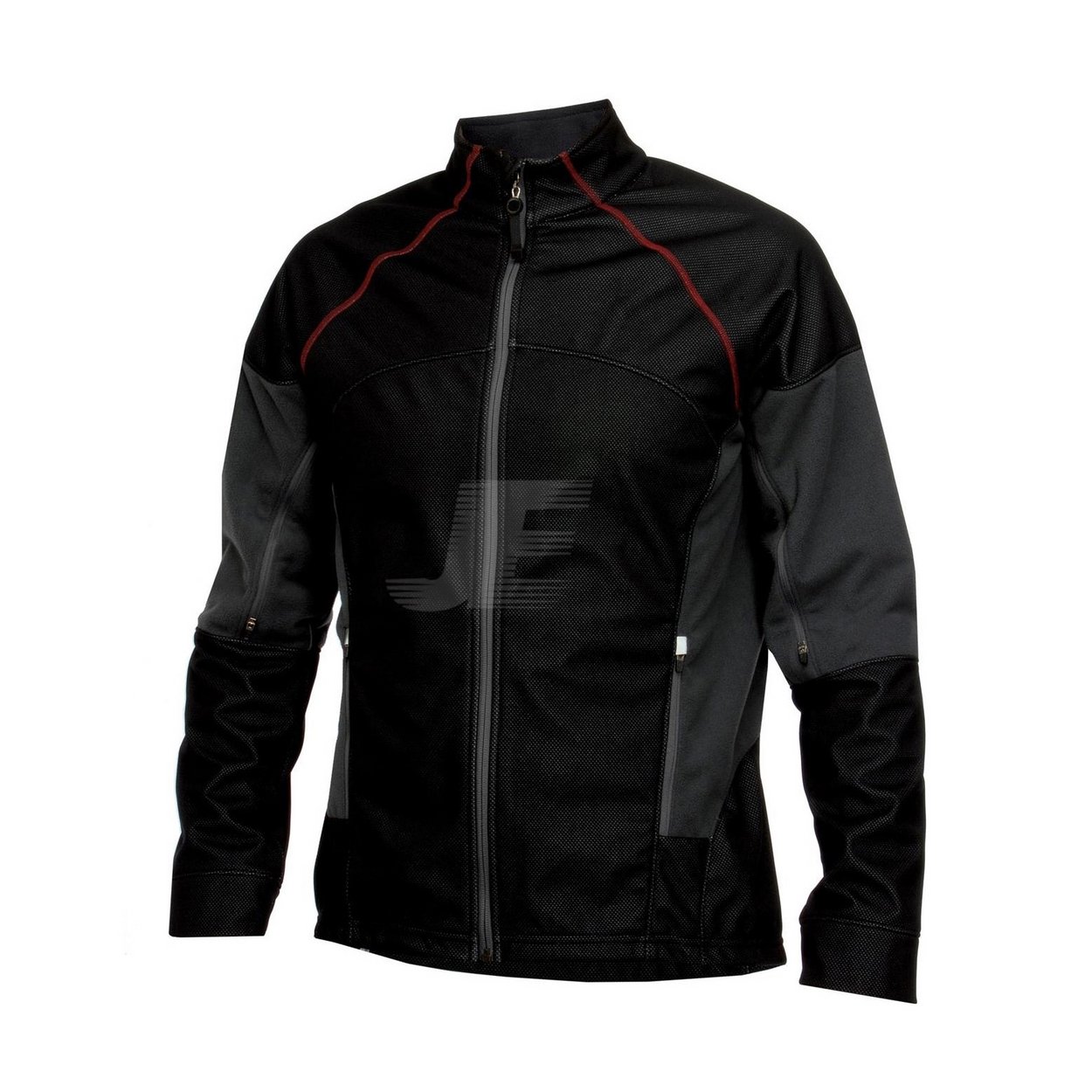 Mens Winter Windproof Textured Fabric Cycling Jacket