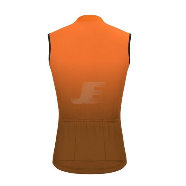 Mens Custom Sublimation Printed Sleeveless Cycling Jersey
