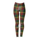 Women Checkered Design Sublimation Printed Yoga Workout Leggings