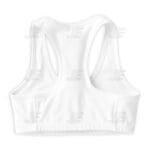 Women Gym Fitness Wear & Yoga Workout White Sports Bra